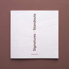 <cite>Signatures + Standouts</cite> product lookbook for Enwork