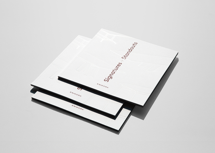 Signatures + Standouts product lookbook for Enwork 2