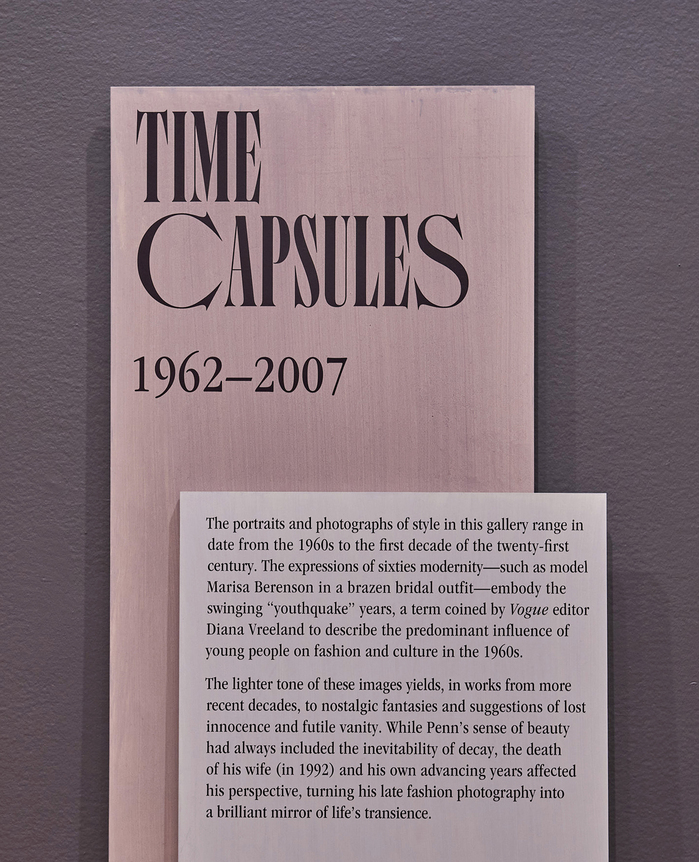 Exhibition signage