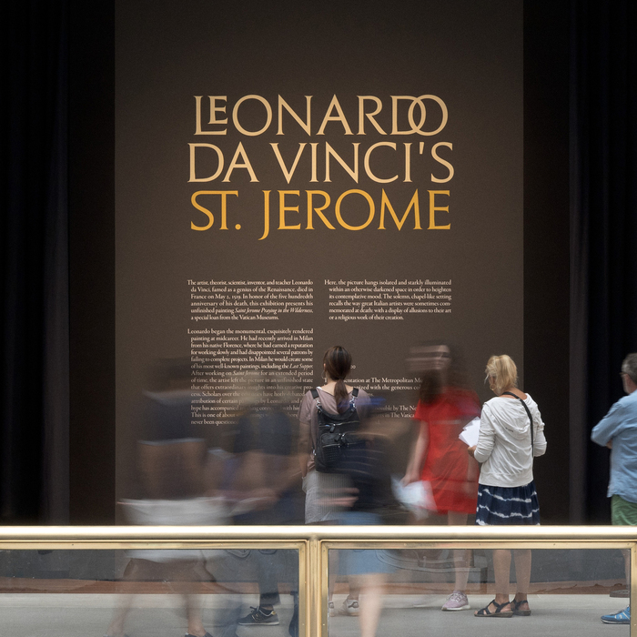 Leonardo da Vinci’s St. Jerome at The Metropolitan Museum of Art 2