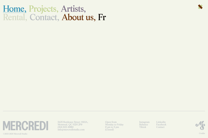 Mercredi Studio 5