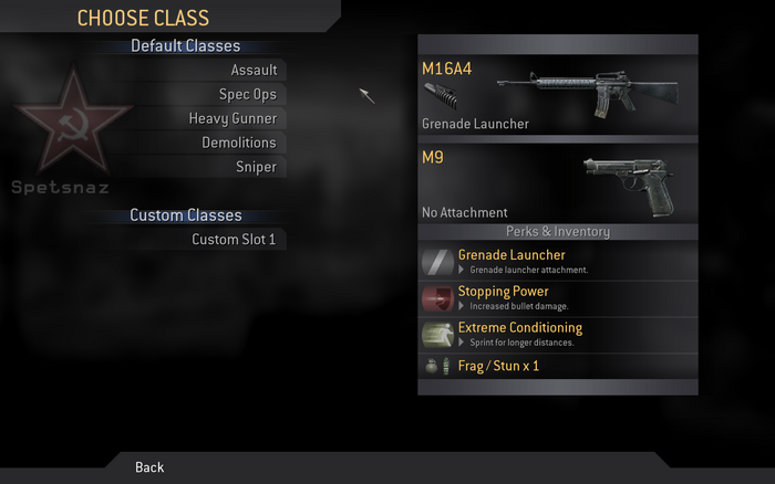 Call of Duty 4 Modern Warfare video game - Fonts In Use