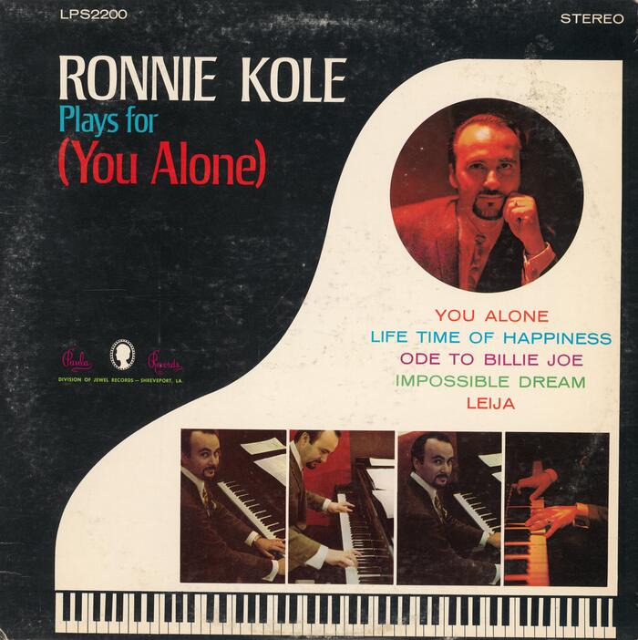 Ronnie Kole – Ronnie Kole Plays for (You Alone) album art