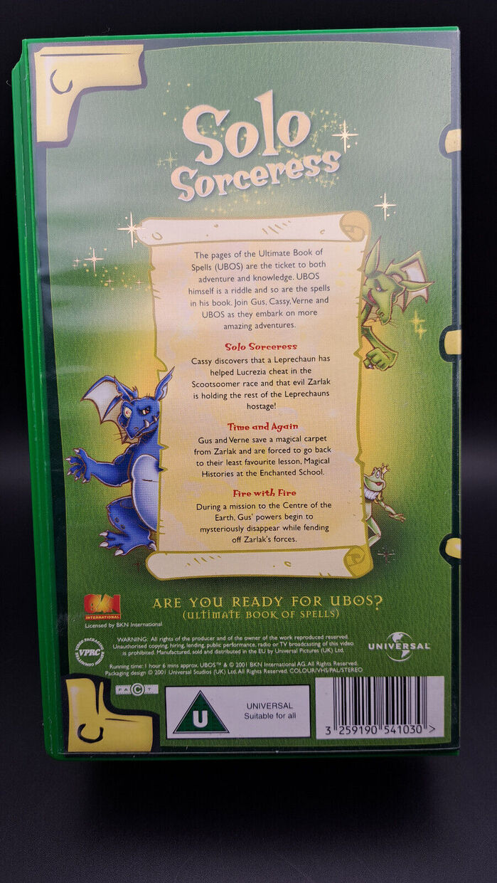The Ultimate Book of Spells VHS covers 4