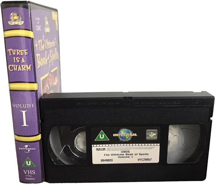 The Ultimate Book of Spells VHS covers 3