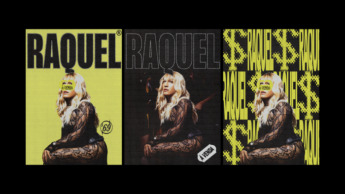 Raquel Virgínia – Raquel à Venda album art and campaign 19