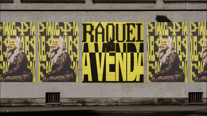 Raquel Virgínia – Raquel à Venda album art and campaign 21