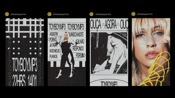 Raquel Virgínia – Raquel à Venda album art and campaign 25