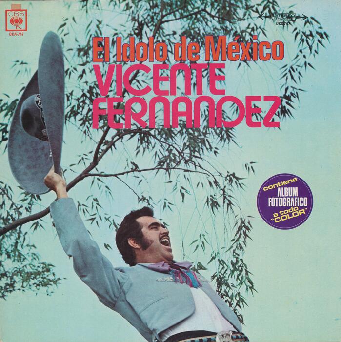 Vicente Fernández – El Ídolo de Mexico album art