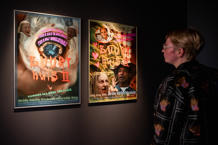 Movie posters, designed by Josefin Arnell, using Zangezi (stretched), Silverspoon Italic and Zombie Monster.