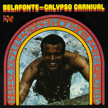 Harry Belafonte – <cite>Calypso Carnival</cite> album art