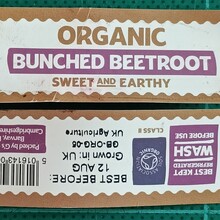G’s Organic Bunched Beetroot
