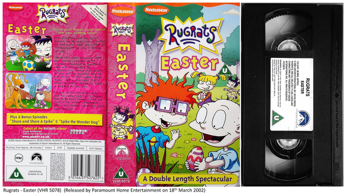 Rugrats: Easter was first released in March 2002.