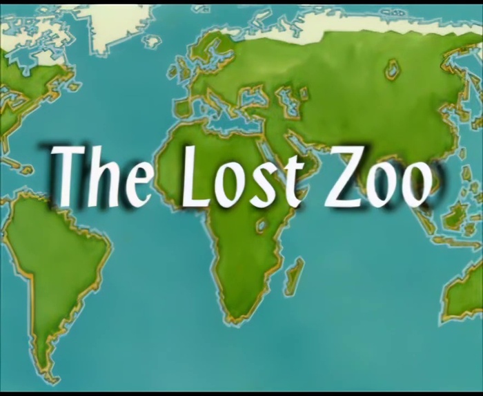 Episode title. Screenshot taken from Series 1 Episode 1 – “The Lost Zoo”.
