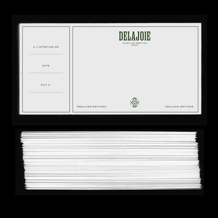 Delajoie visual identity and merch 4