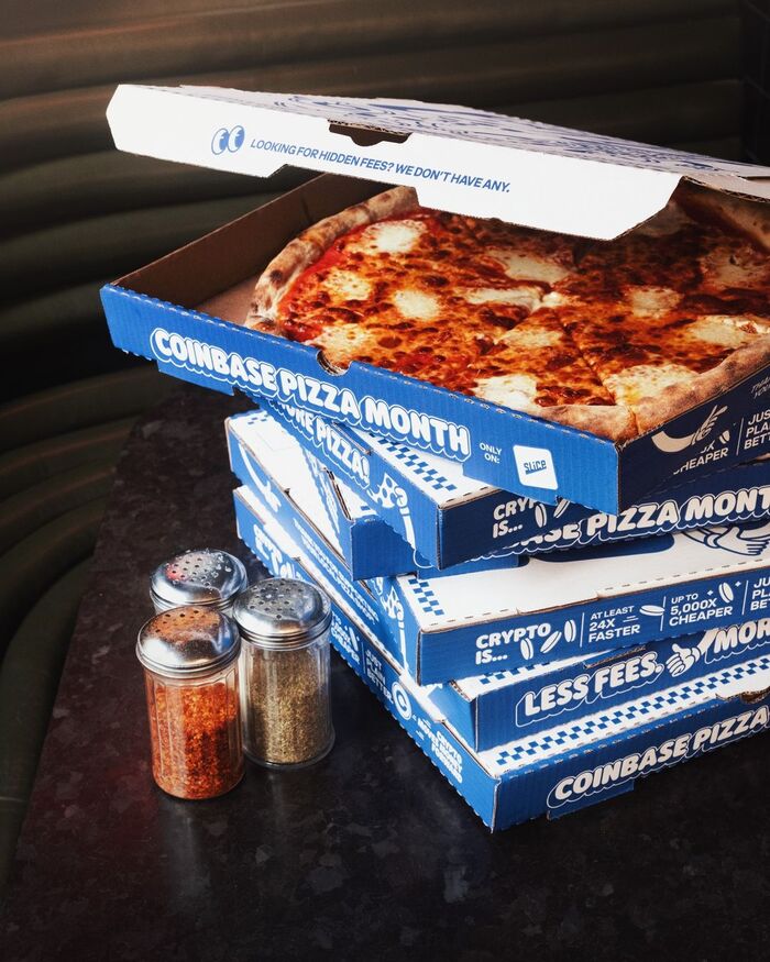 Coinbase Bitcoin Pizza Day 3