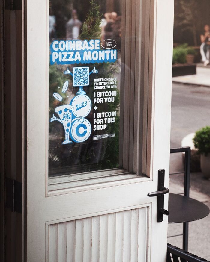 Coinbase Bitcoin Pizza Day 15
