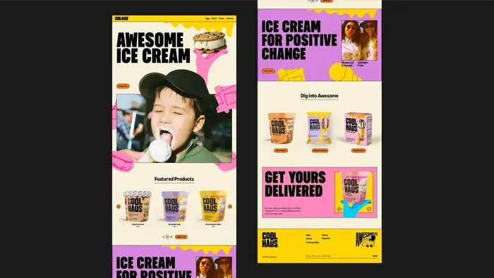 Coolhaus rebranding by &amp;Walsh 19