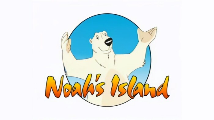 “Noah’s Island” series logo. Screenshot taken from Series 1 Episode 1 – “The Lost Zoo”.