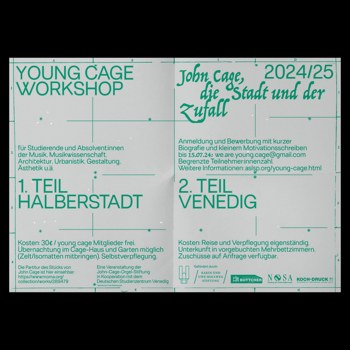 Young Cage: Sounds of Halberstadt / Sounds of Venice 3