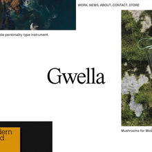 Parker Studio portfolio website