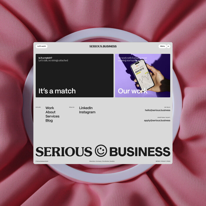SERIOUS.BUSINESS rebranding 5