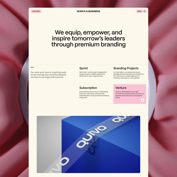 SERIOUS.BUSINESS rebranding 4
