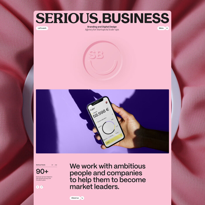 SERIOUS.BUSINESS rebranding 1