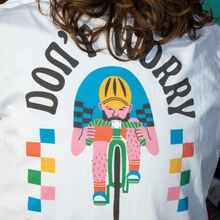 “Don’t Worry, Bike Happy” T-shirt