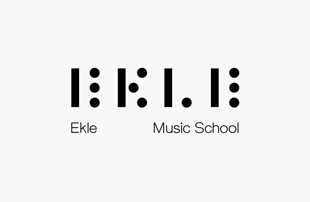 Ekle Music School branding 2
