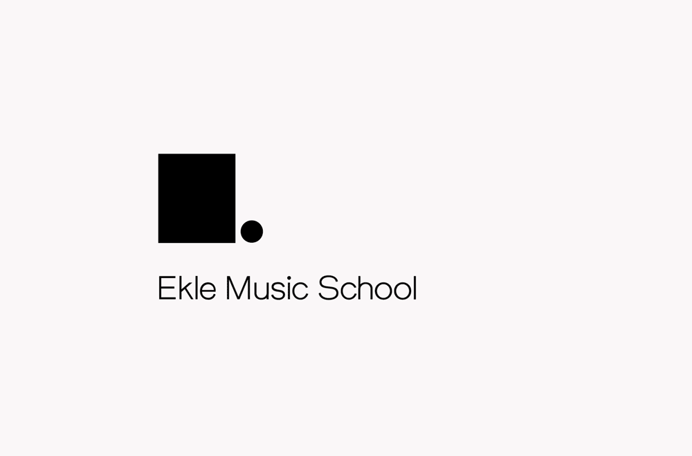 Ekle Music School branding 3
