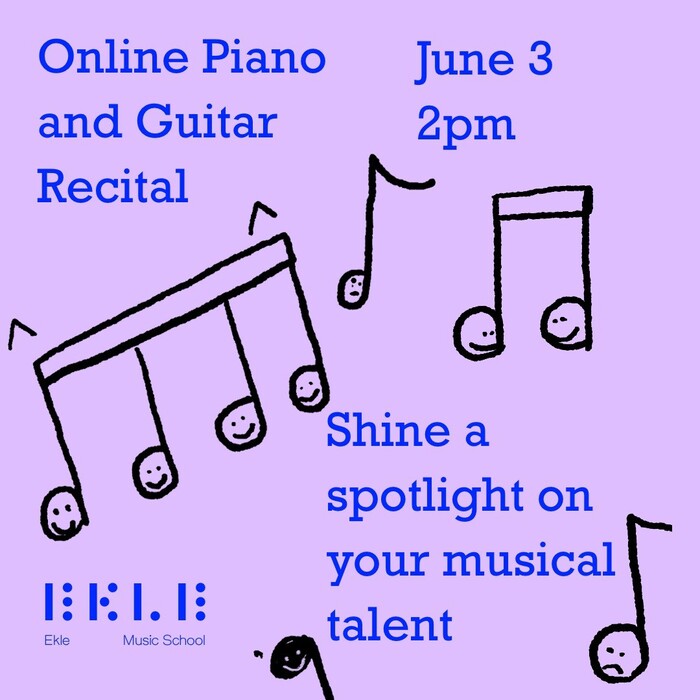 Ekle Music School branding 6