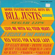 Bill Justis – <cite>More Instrumental Hits by Bill Justis </cite>album art