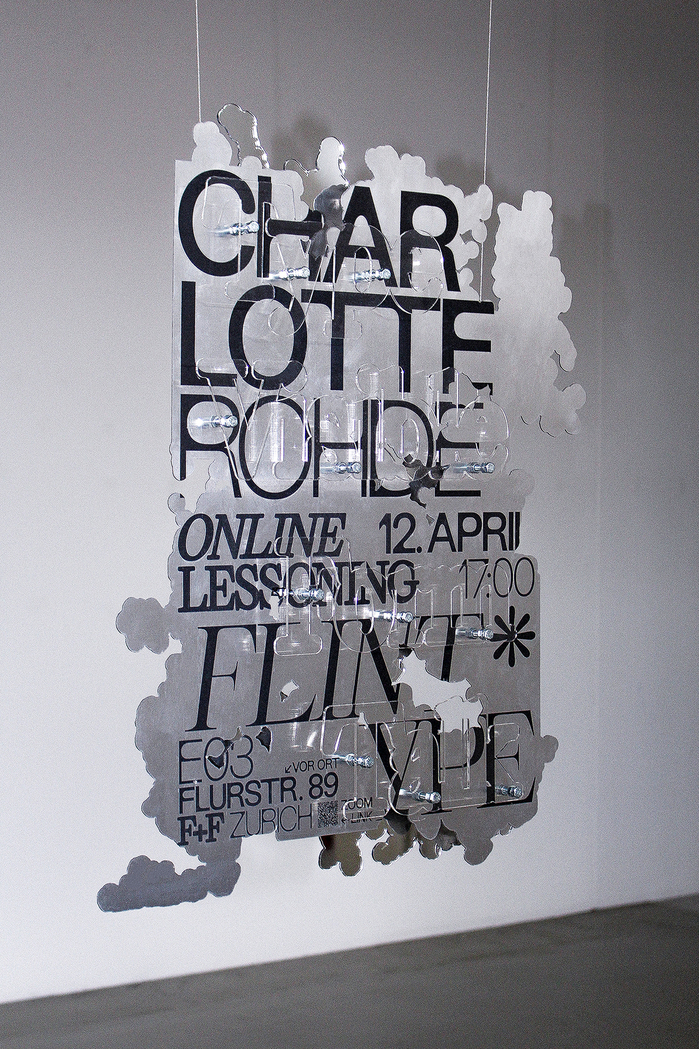 Charlotte Rohde and Flint*ype lecture, F+F Zurich 1
