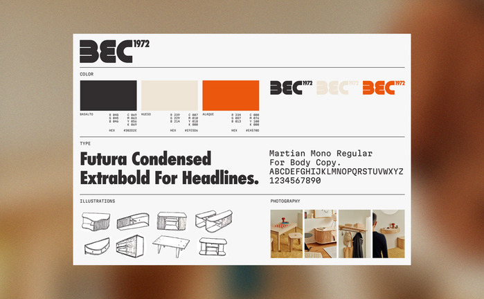 BEC1972 brand identity 3