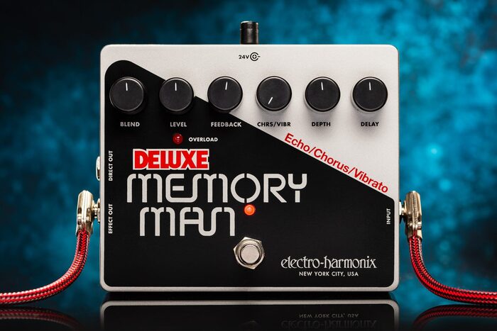 Electro-Harmonix Deluxe Memory Man effects pedal 4
