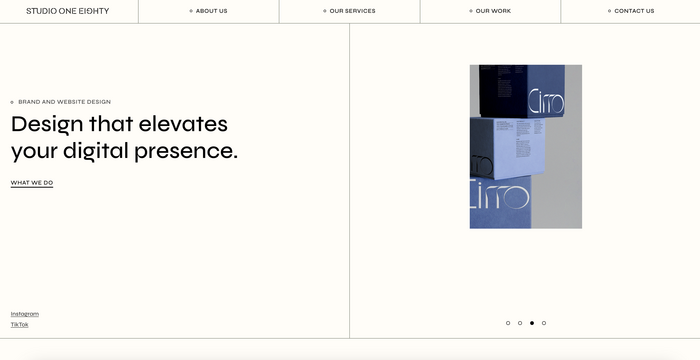 Studio One Eighty branding and website 5