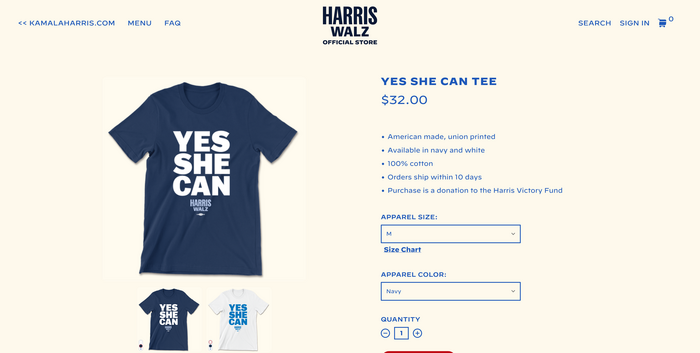 Harris/Walz 2024 US Presidential Campaign 4