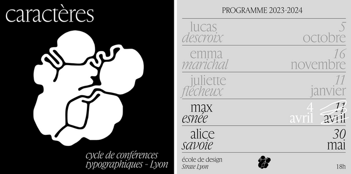 Caractères conference 2023–24 2