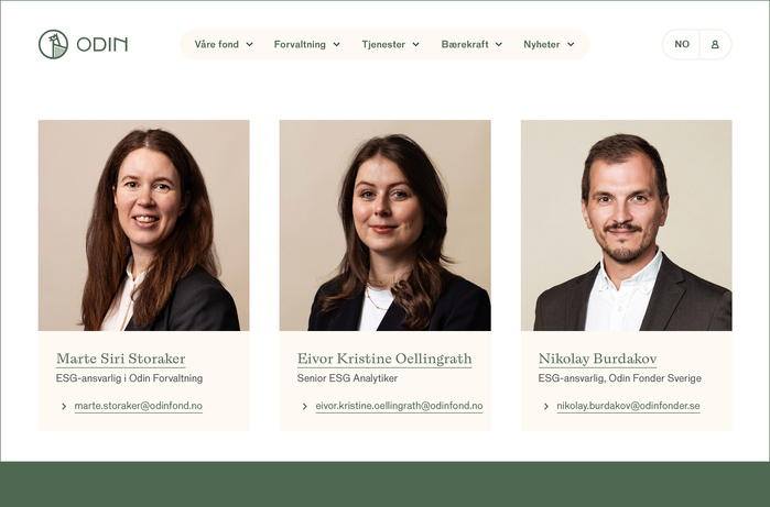 Odin Forvaltning website 5