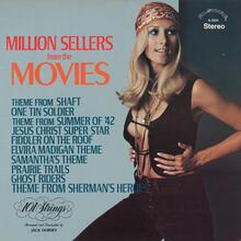101 Strings – <cite>Million Sellers from the Movies </cite> album art