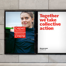Cardiff University brand identity