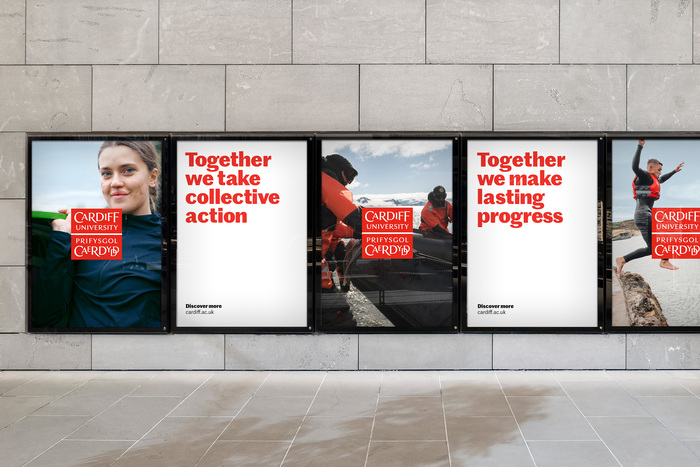 Cardiff University brand identity 1
