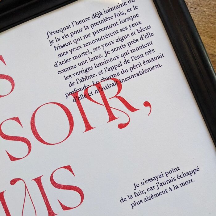 Une femme m’apparut booklet and poster 8