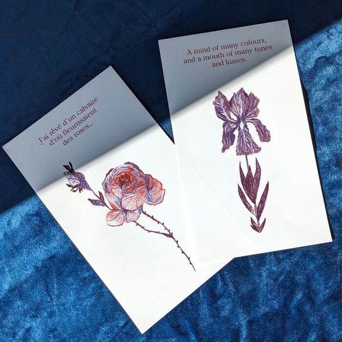 Une femme m’apparut booklet and poster 7