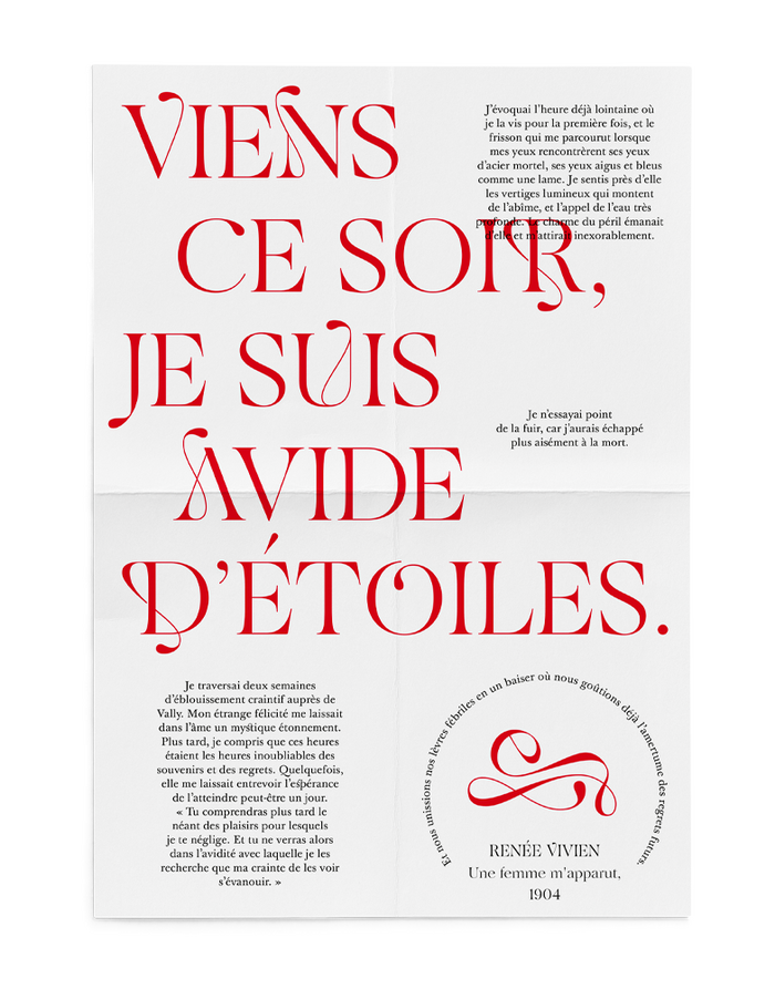 Une femme m’apparut booklet and poster 10