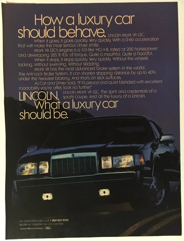 “How a luxury car should behave.”