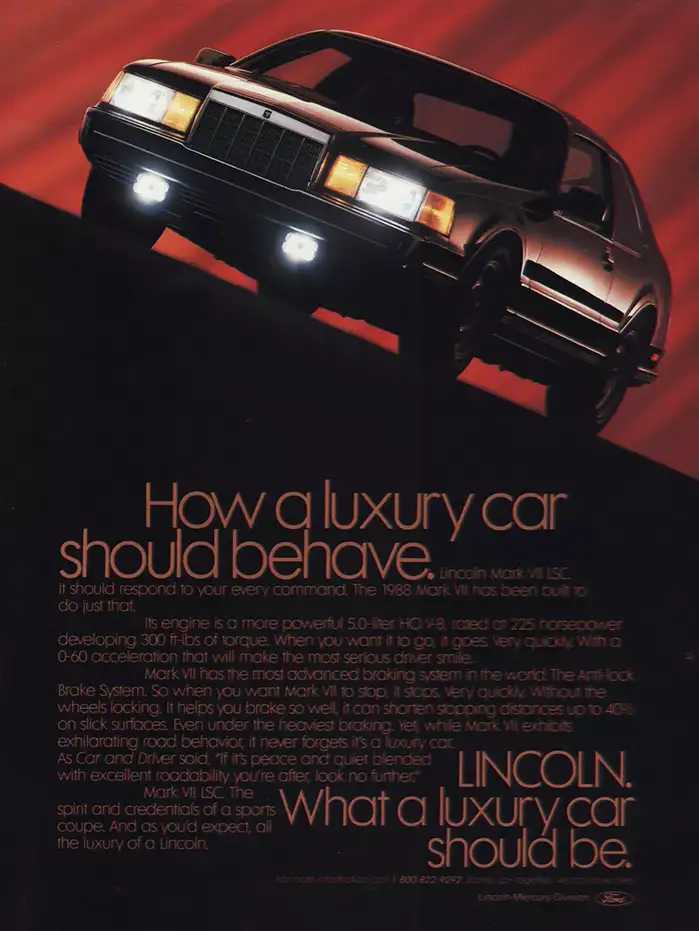 “How a luxury car should behave.”