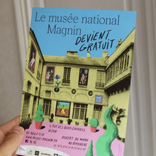 “Le musée national Magnin devient gratuit” campaign