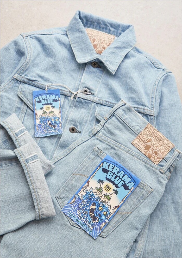 Kerama Blue by Redcast Heritage Denim 8